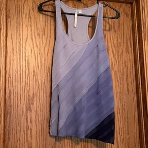 Dress tank with ruffle
